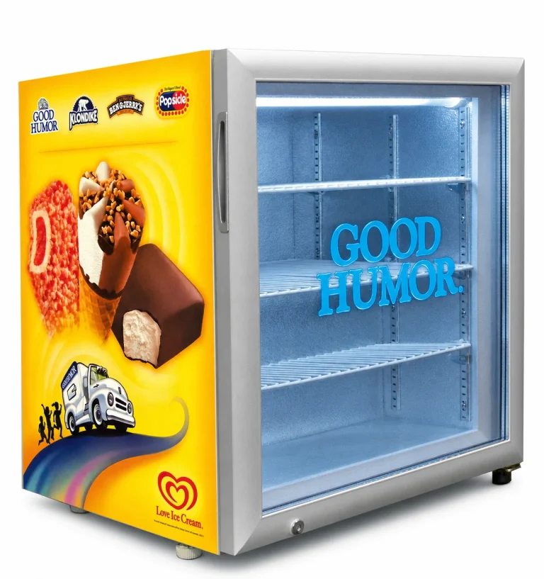 CTF Countertop Freezer & Ice Cream Freezer, with Good Humor graphics