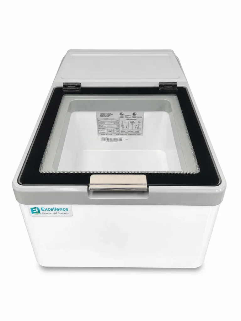 CVL Countertop Lift & Ice Cream Freezer, front view