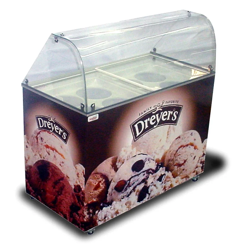 EDC Dipping Cabinet, with Dreyer's graphics