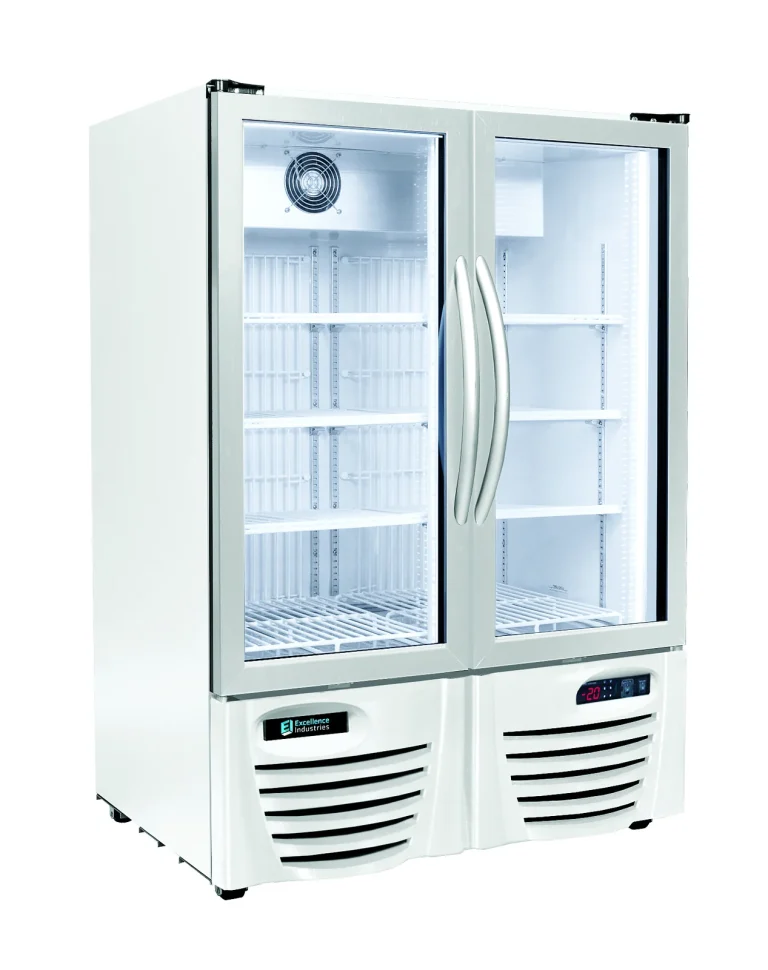 GDF Glass Door Freezer, GDF-15, two doors