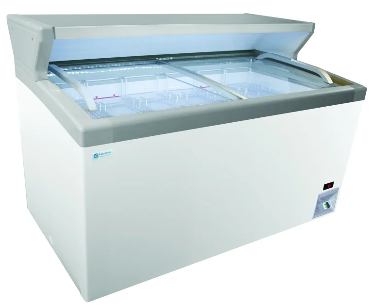 MCT Freezer and Ice Cream Freezer with Merchandising Countertop, MCT-5HC