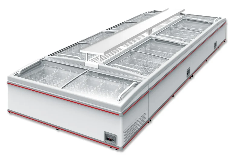 SM Deluxe Supermarket Ice Cream Freezer, long island run