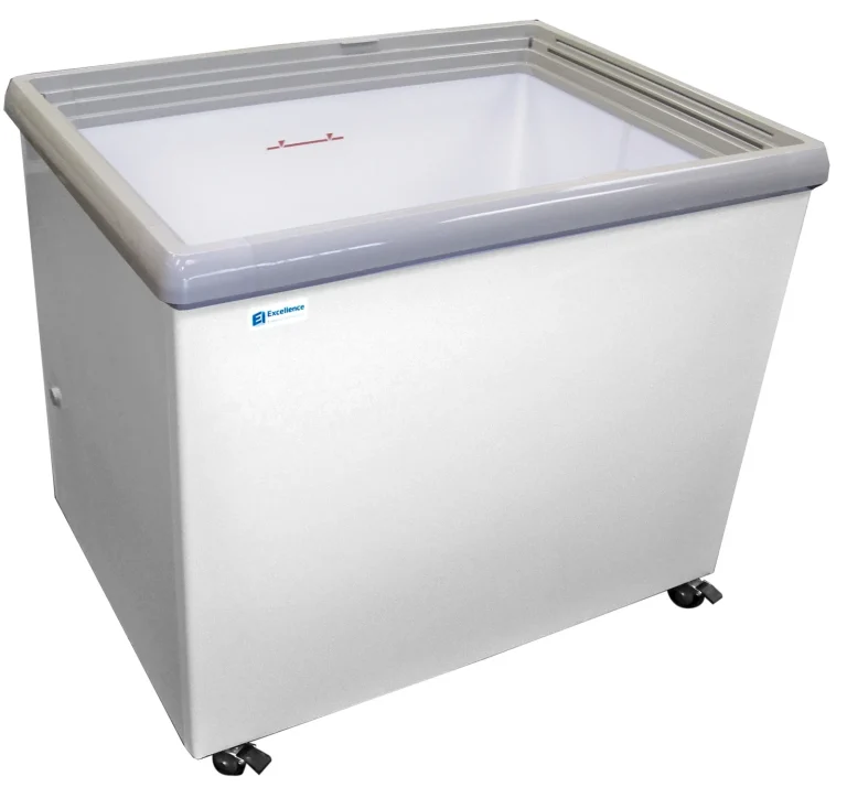 SPOT Dual Temperature Merchandiser, with lids removed