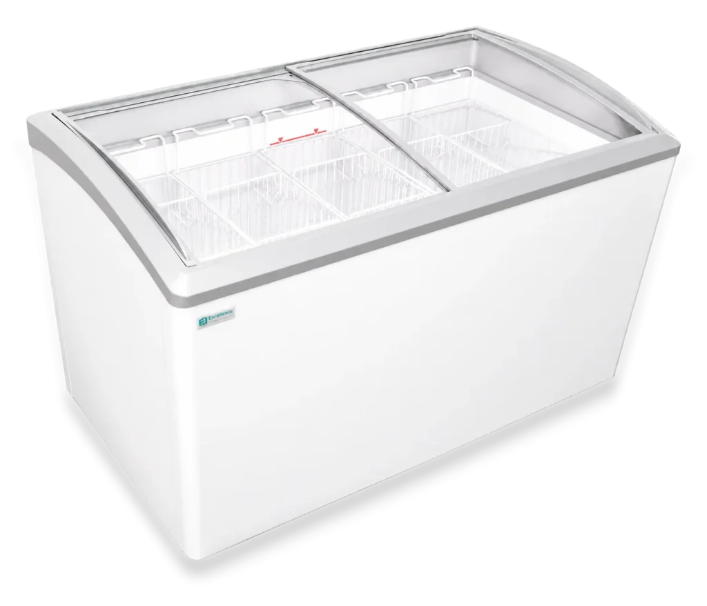 VB Curved Lid Display Freezer & Ice Cream Freezer