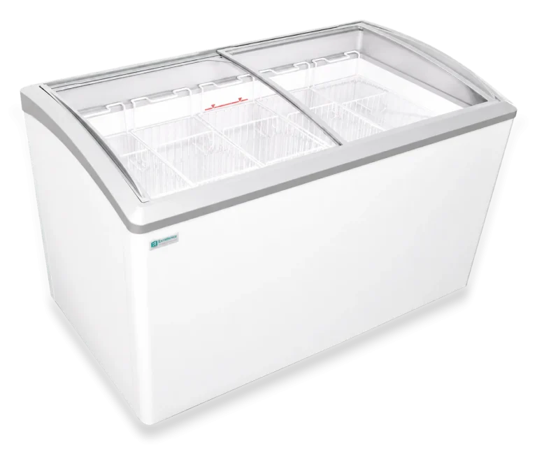 VB Curved Lid Display Freezer & Ice Cream Freezer