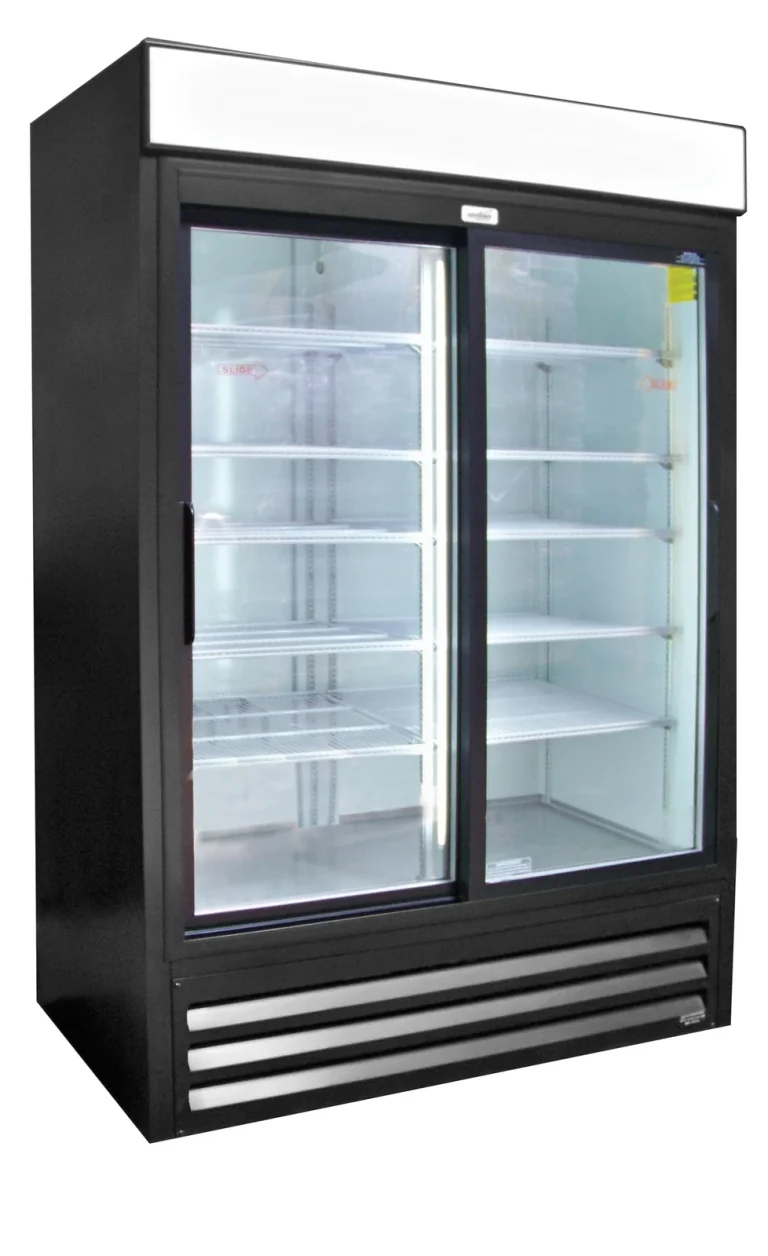 VR Heavy Duty Upright Cooler, two sliding doors